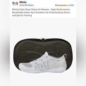 NFINITY Flyte Cheer Shoes with Carrying Box